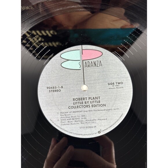 Robert Plant Little By Little EP 12" Vinyl Record -Collectors Edition A1 90485 - Picture 4 of 13